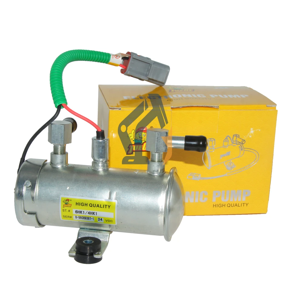 

ZAX200 ZAX240 ZAX330 4HK1 6HK1 4JJ1 4LE2 24V 8980093971 4645227 8-98009397-1 Electric Fuel Pump for Diesel Engine