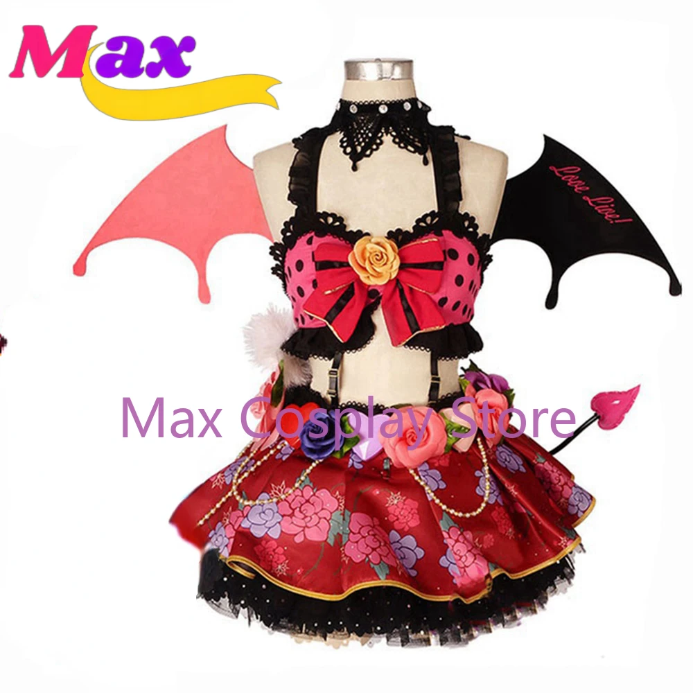 Max Cosplay Costume Little Devil Cosplay All Characters Costume Kotori Honka Umi Nico Women Dress Cos LL