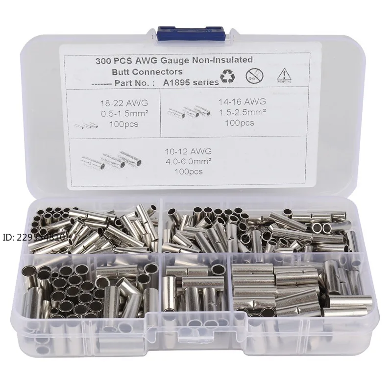 Pack of 300 - Applicable: bare nozzles and terminal combinations for ships and automobiles