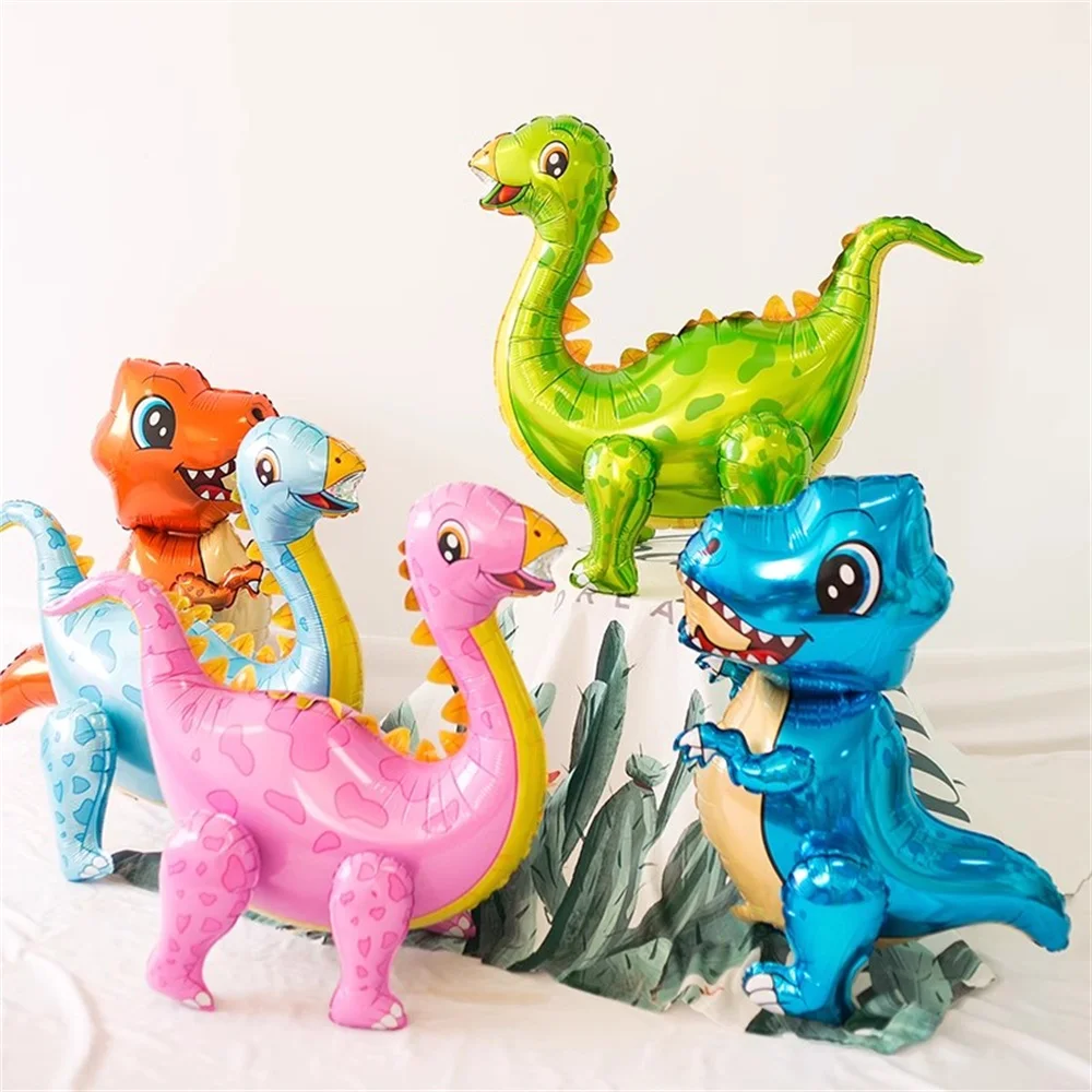 

Large 4D Walking Dinosaur Foil Balloons , Children 's Animal Toys , Birthday Party , Baby Shower Decoration