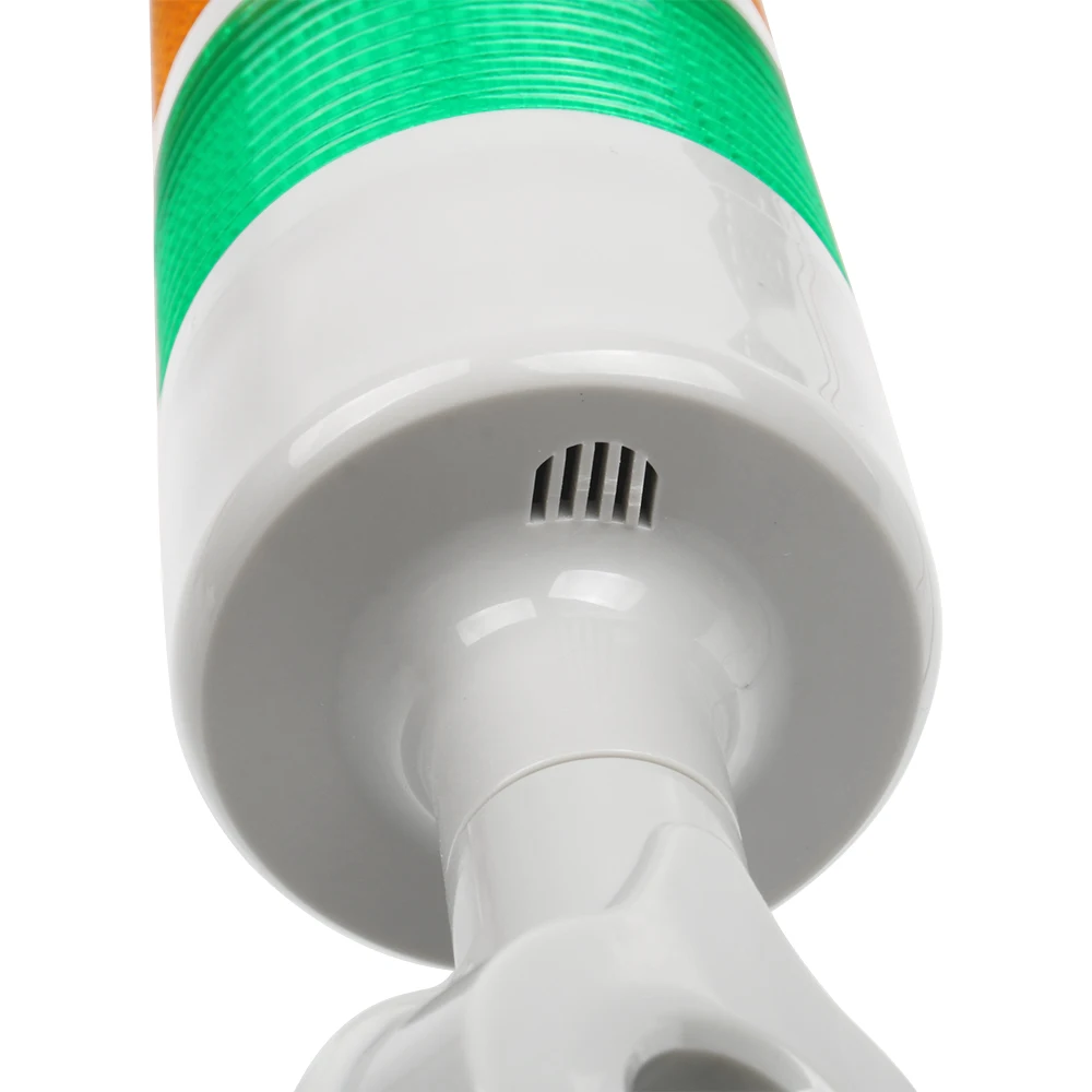Spia di allarme a LED girevole 180 Stack light industriale per macchina CNC DC 12V 24V AC 110V 220V luce lampeggiante fissa