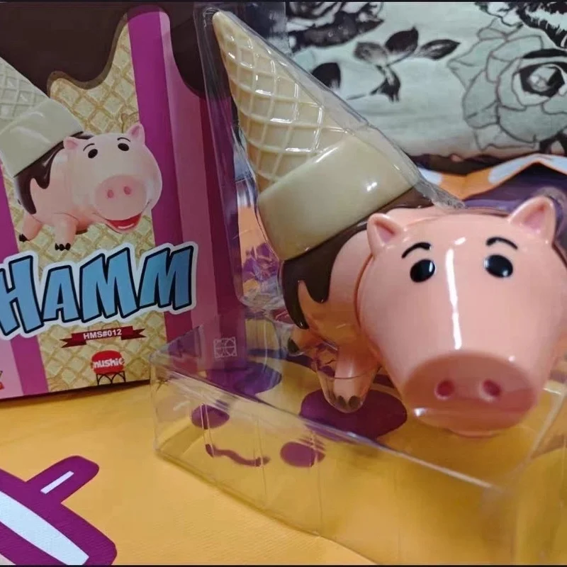 هيروكروس ديزني توي ستوري 3 لطيف الخنزير عمل أرقام الأطفال هدية عيد ميلاد لعبة للأطفال الآيس كريم أصبع هدية الكريسماس