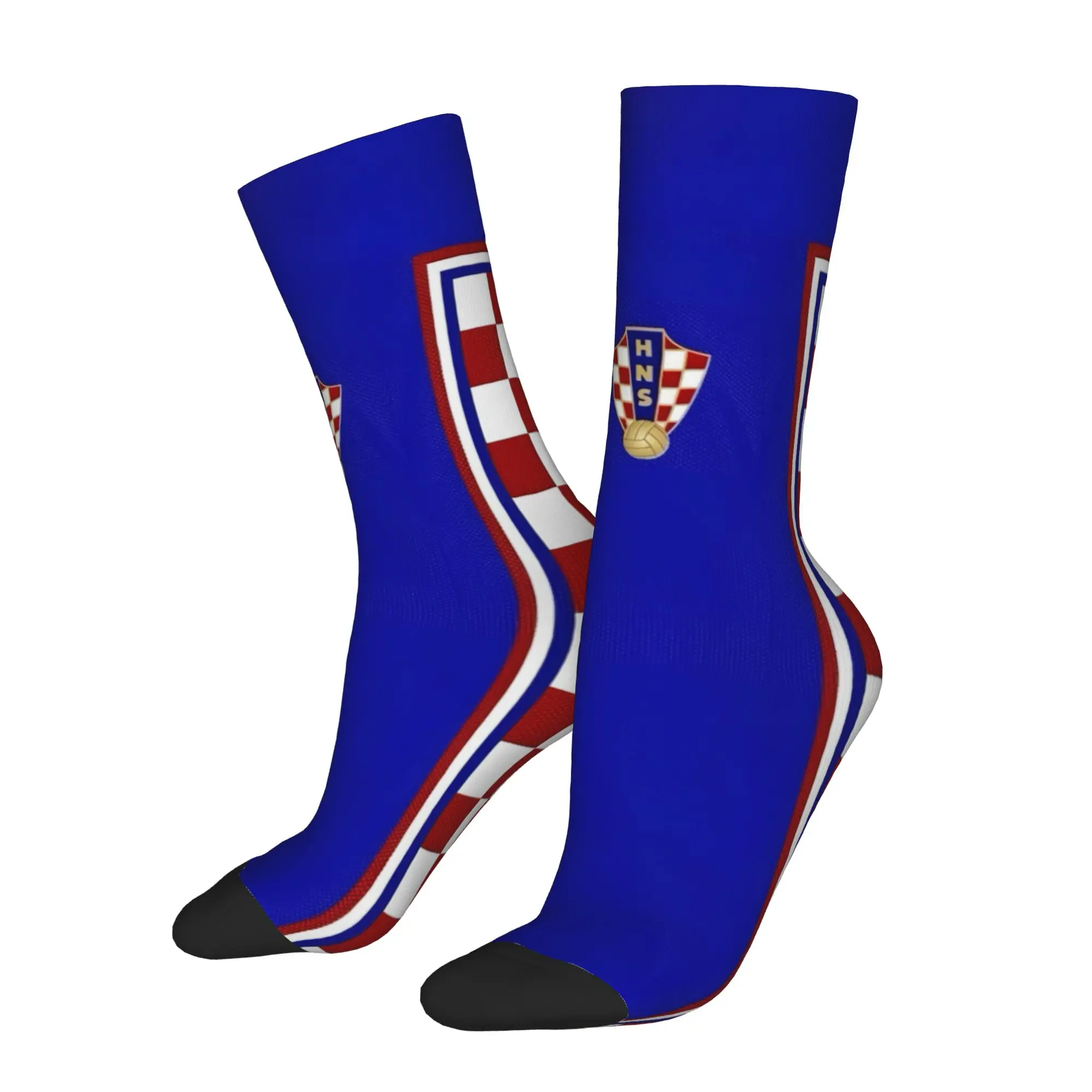 Hip Hop Vintage Croatia Crazy Men's compression Socks Unisex  Harajuku Pattern Printed Funny Sock Match Day Essentials