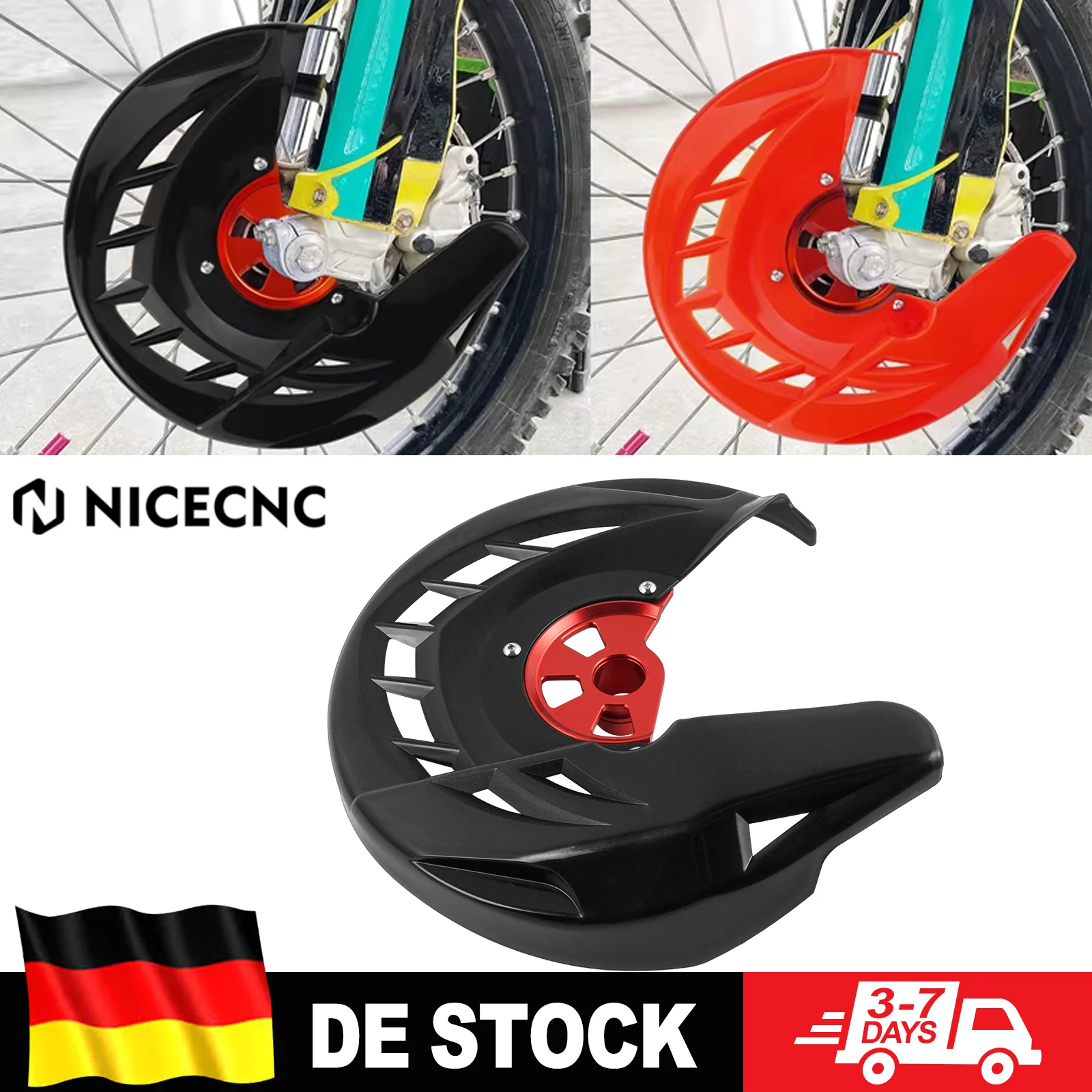 Für Beta RR 300 X-PRO RR 125 200 250 300 350 390 400 430 450 480 498 2020-2025 Motorrad Vordere Bremsscheibenschutzabdeckung