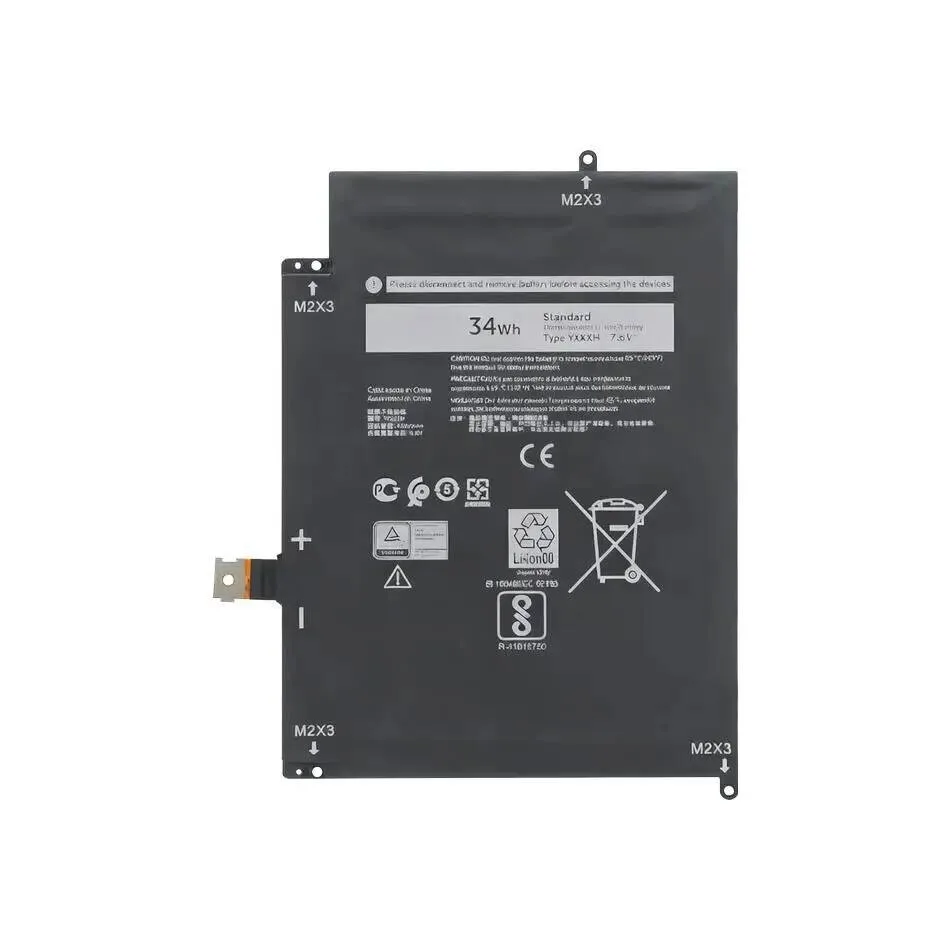 Long Lasting For Dell Latitude 12 7000 7285 2-IN-1 Owycvv 0WYCVV C668F 0C668F 4Cell YX0XH Laptop Battery 4250Mah High Quality