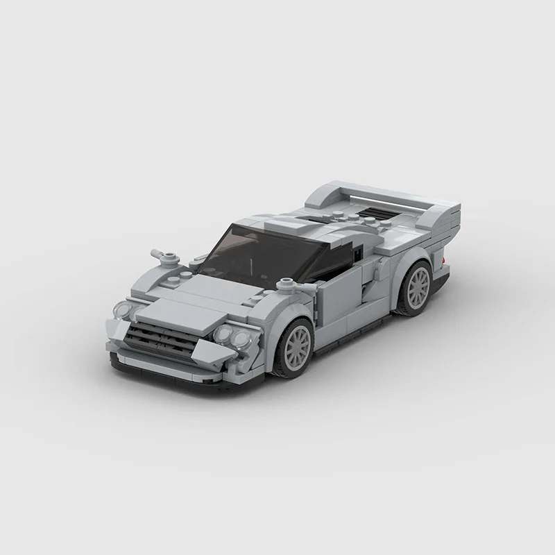 MOC CLK GTR V2 Supercar Building Blocks Small‑Particle DIY Racing Car Model Educational Assembly Toy Desktop Collectible Gift