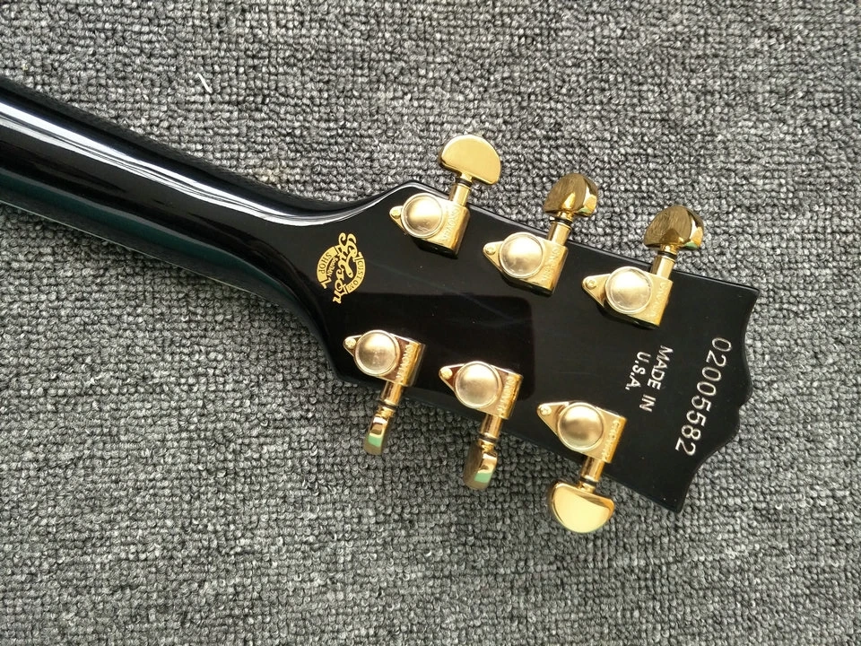 New lp black standard star custom guitar Gold Metal floyed rose electric guitar Gold pickup rosewood fingerboard guitar