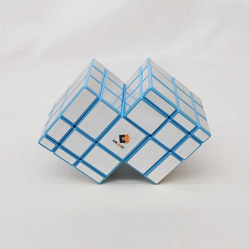 [Wisdom] 3x3x5 two-color mirror connected Cube 3-layer stacked 335 Siamese cube limited to turning fidget toys