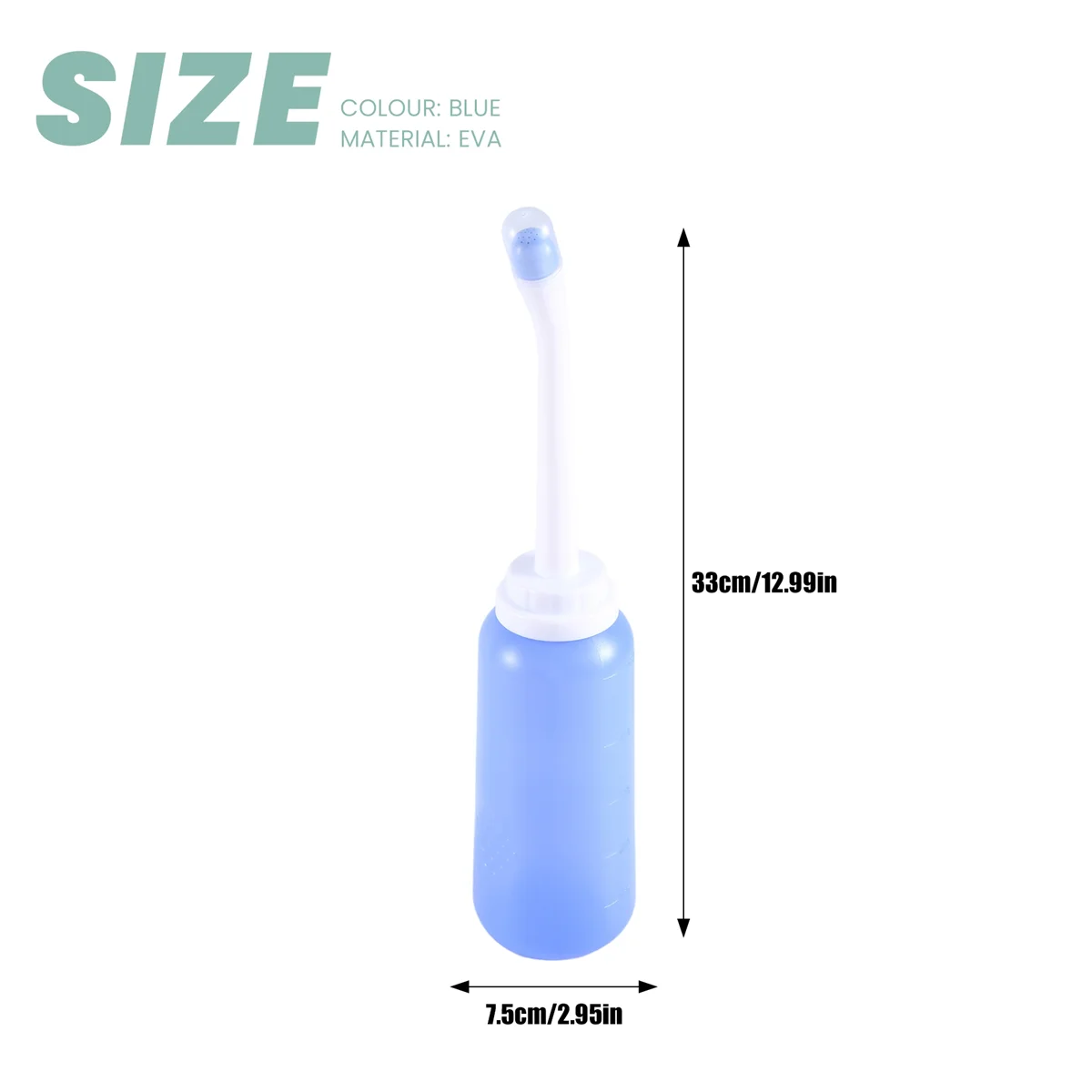 Handheld Wassen Zwangere Sproeier Bidet Draagbare Lange Mondstuk Baby 500Ml Grote Capaciteit Wc Reizen Persoonlijke Reiniger