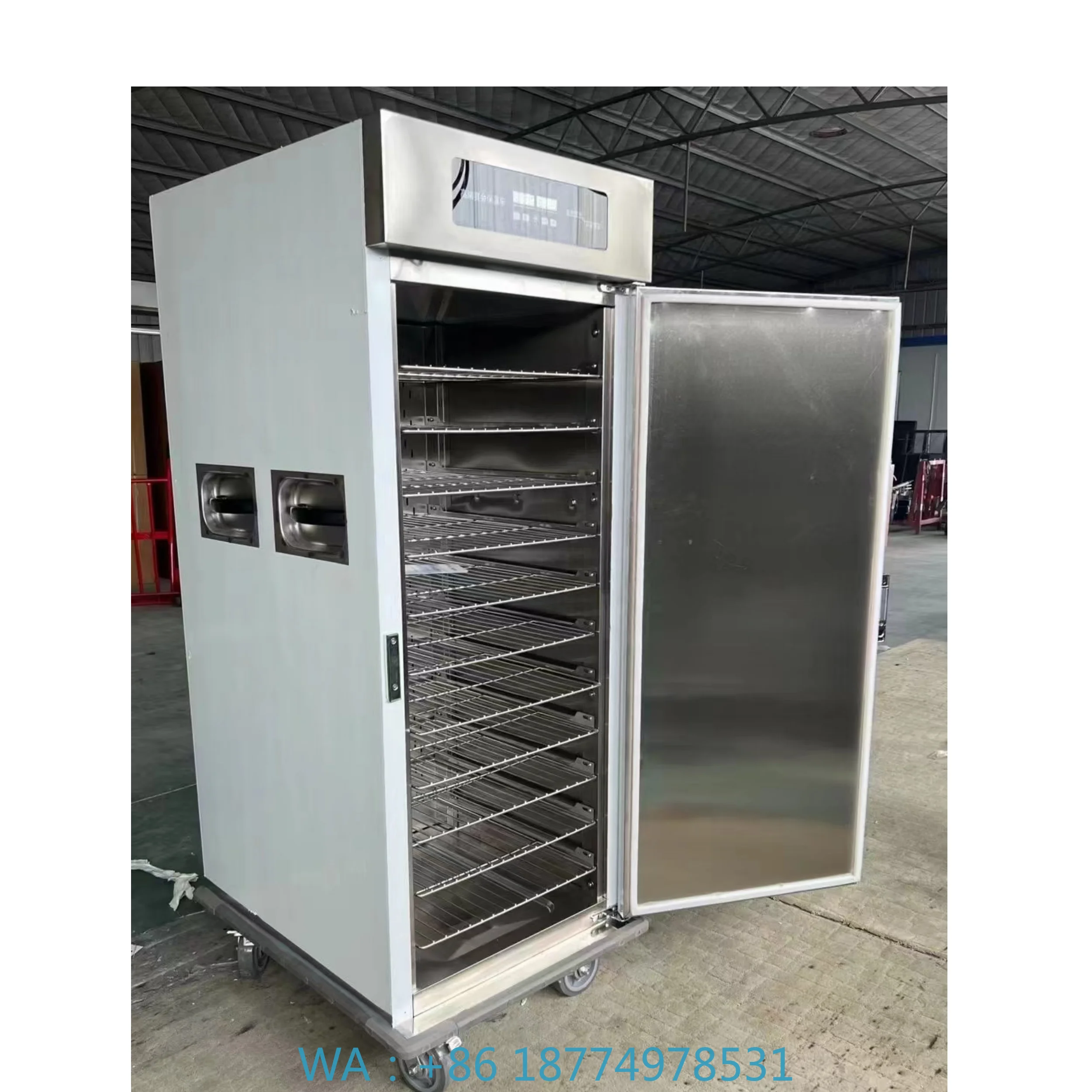 Stainless Steel Computer Panel Version Insulated Banquet Cart Newest Food Warming Cabinet
