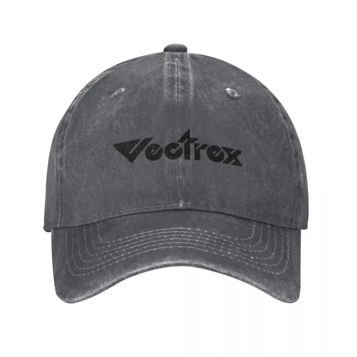 

Vectrex (Transparent) Black Baseball Cap Big Size Hat fishing caps man New In Hat Christmas Hat Baseball For Men Women's