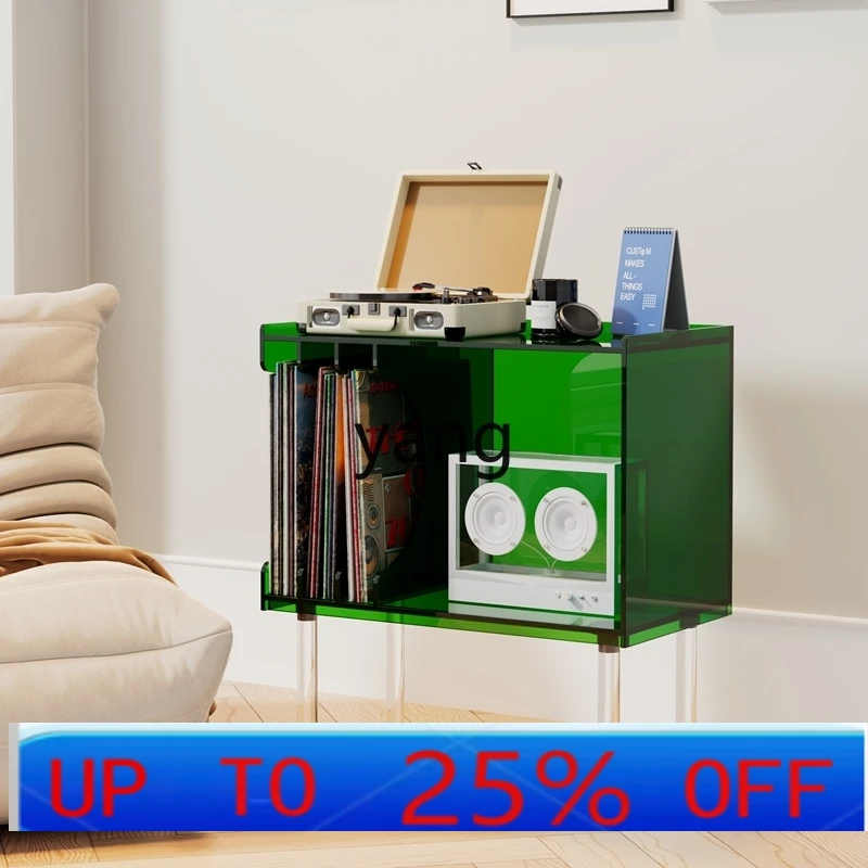 

yjq acrylic vinyl record storage rack phonograph rack record player collection storage cabinet