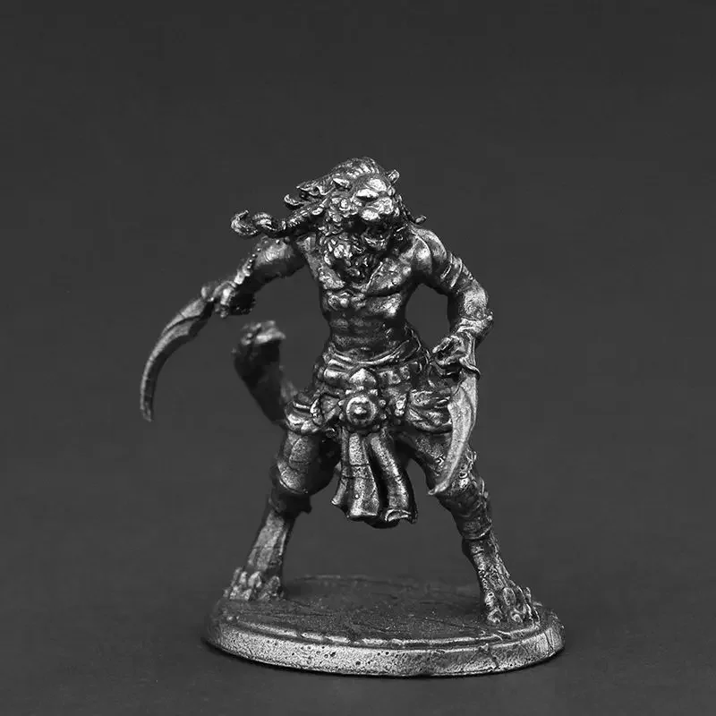 Древний Лев Племя Солдаты Воин Воин Металлическая Броня Фигурки Самурая Миниатюры Гаражные Наборы Модели Подарки Для Мужчин