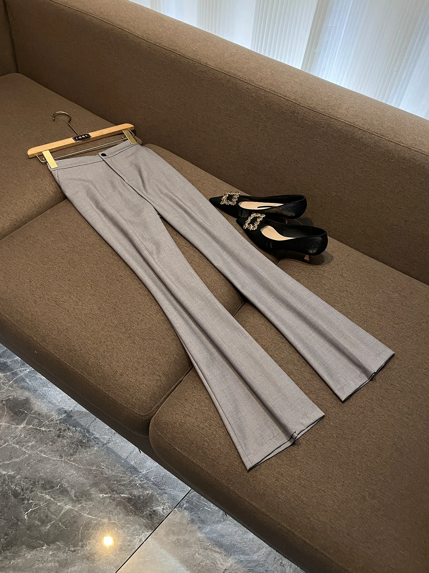 Women's Summer Sleeveless Suit Vest Two-Piece Set Professional Commute Fashion High Waist Pants Button-Up Western Collar