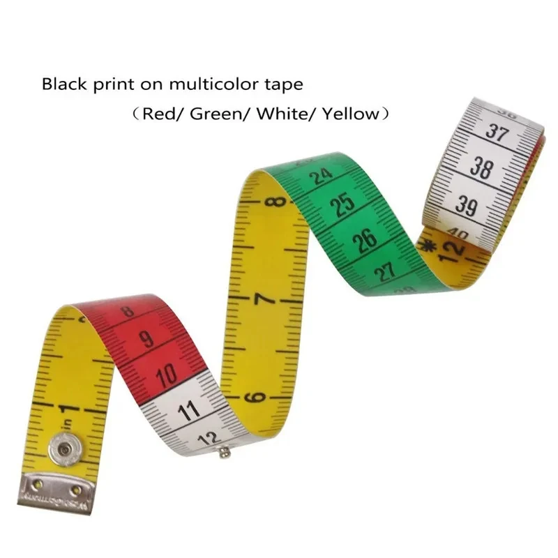 Double Scale Ruler Soft Tape Measure Flexible Rulers Body Sewing Tailor Cloth Ruler Sewing Accessories