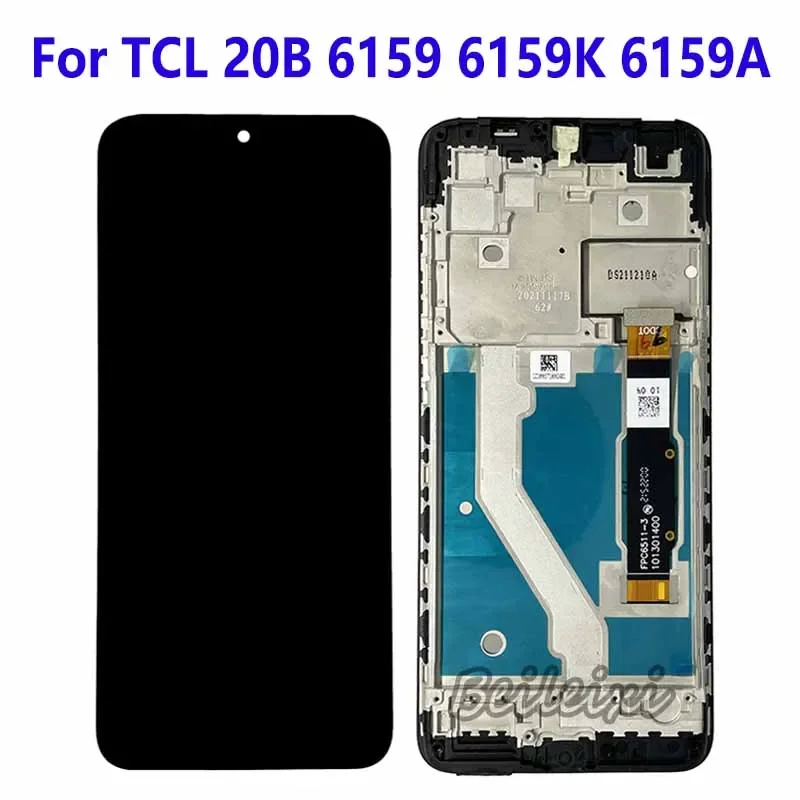 For TCL 20B 6159 6159K 6159A LCD Display Touch Screen Digitizer Assembly For TCL 20 B Replacement Accessory