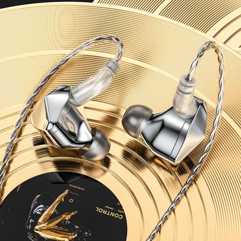

Наушники-вкладыши BLON BL07 HIFI с 10-мм динамическим драйвером и волоконной диафрагмой, IEM-наушники для диджеев, мониторные наушники с высококачественным кабелем