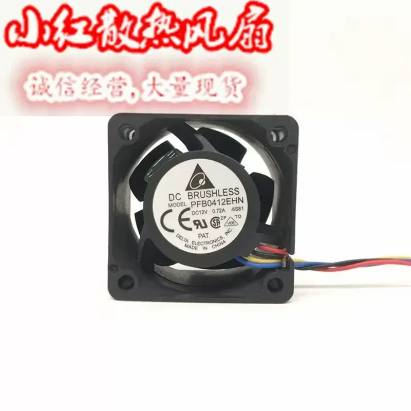 Original Delta 4028 4CM/cm 12V 0.72A Double Ball Bearing High Airflow Cooling Fan for Computer Server