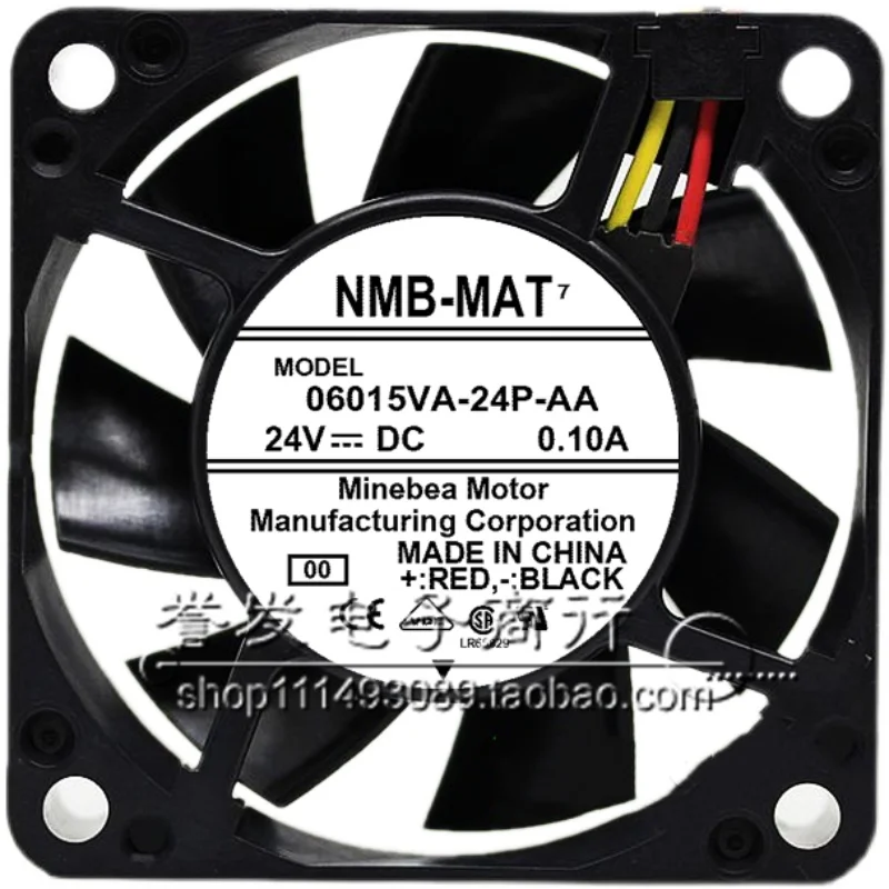 NIEUWE ORIGINELE 06015VA-24P-AA 24 V 0.10A 6015 60x60x15mm KOELVENTILATOR RADIATOR