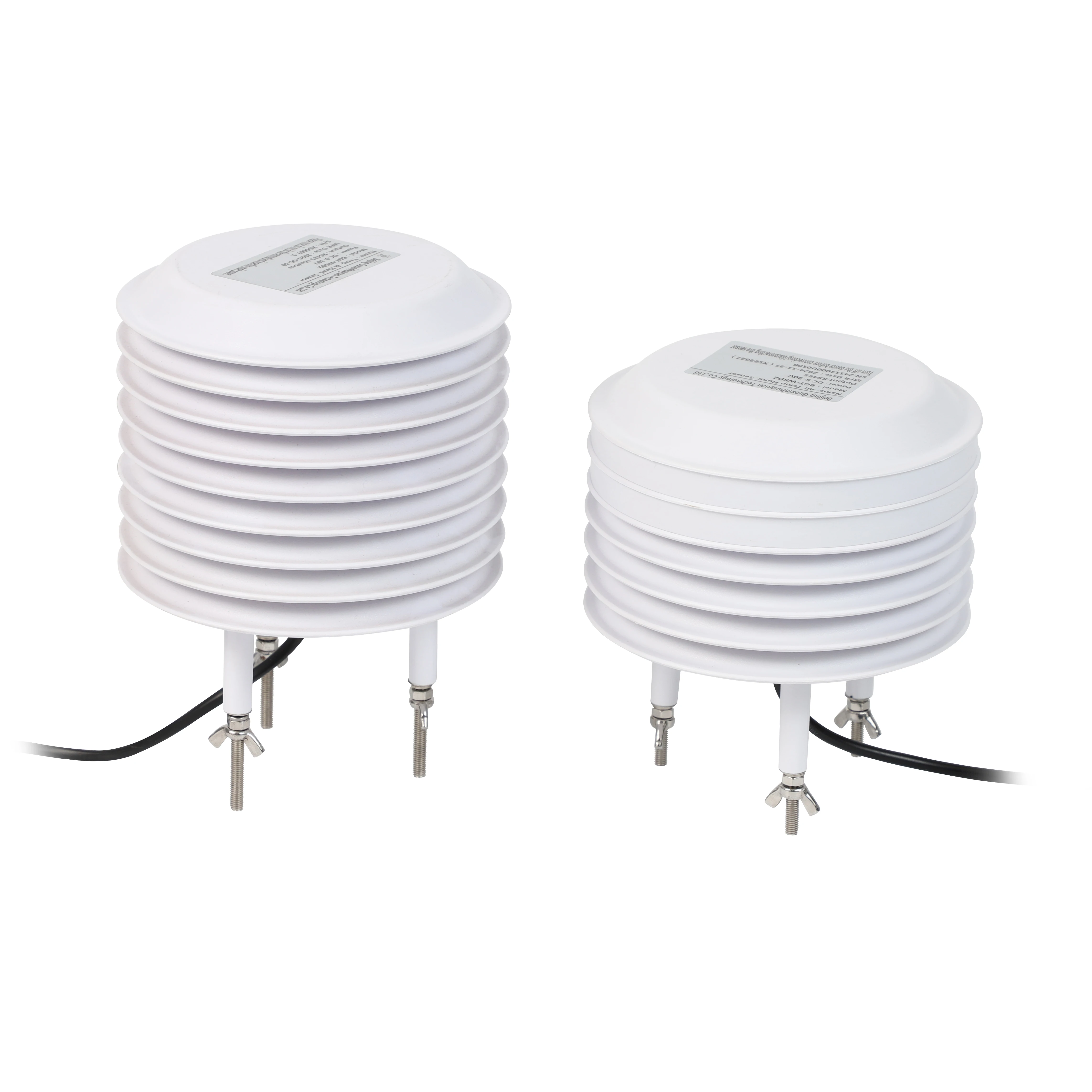 2026 Radiation Shield Atmospheric Sensor | 0.1% Resolution RS485 MODBUS | -40℃~100℃ for Weather Station/Agriculture