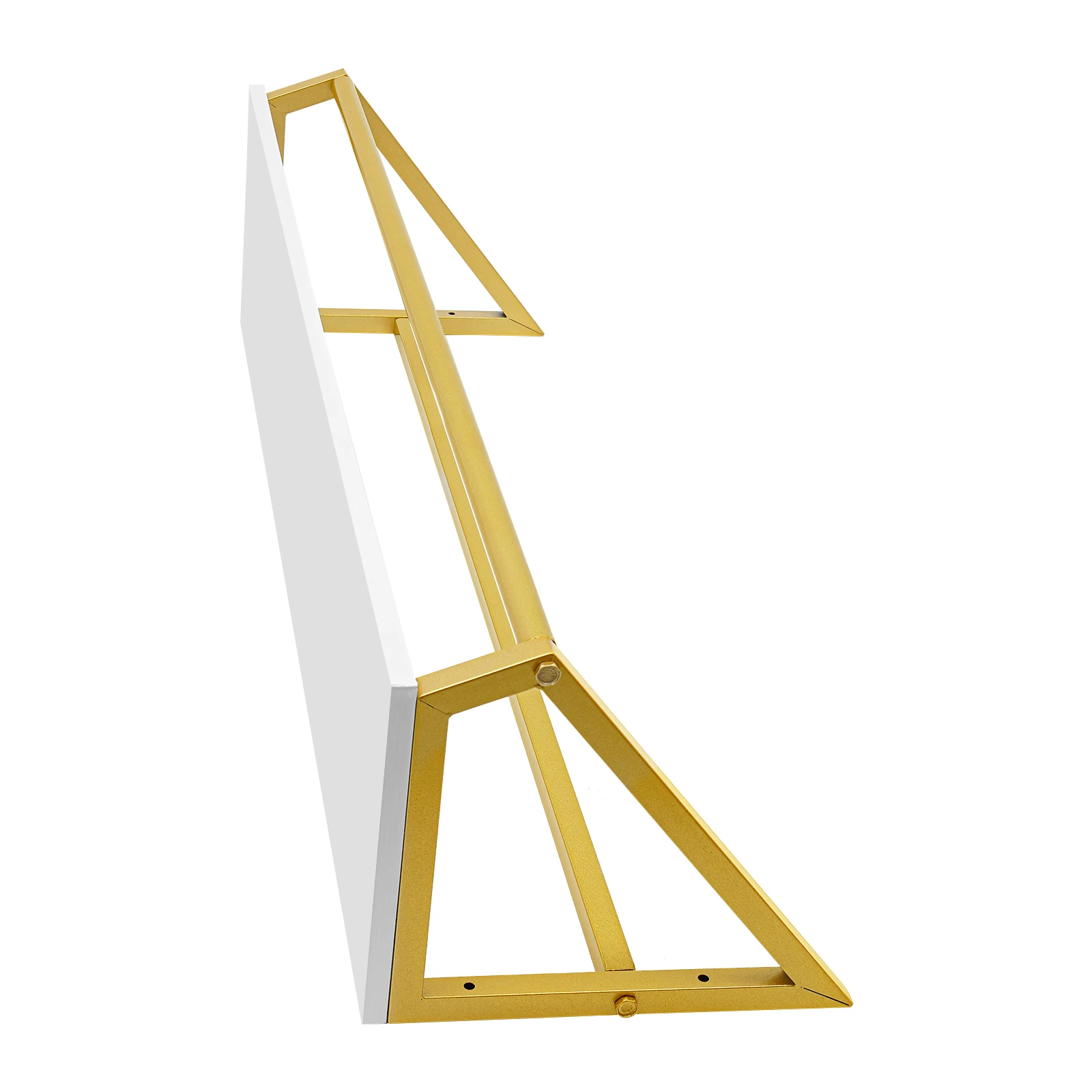 Sturdy Wall-Mounted Clothing Rack, Multi-Purpose Storage for Clothes and Accessories, Easy to Install and Clean