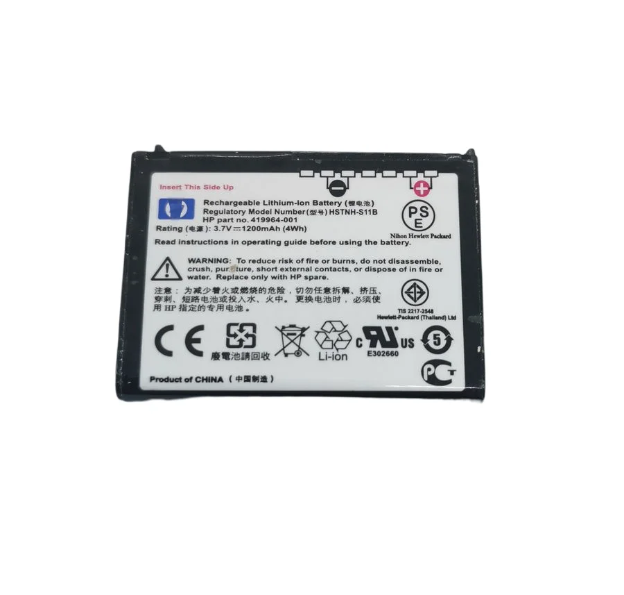 

HSTNH-S11B Battery 419964-001 3.7V 1200mAh for HP iPAQ 116, RX4000, RX4200, RX4240, RX4540, RX4545 FA828AA#AC3