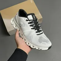 Original Women Men On Cloud X 3 Sport Running Shoes Breathable Anti Slip Cushioning Road Runs Sport Lifestyle Outdoor Sneakers