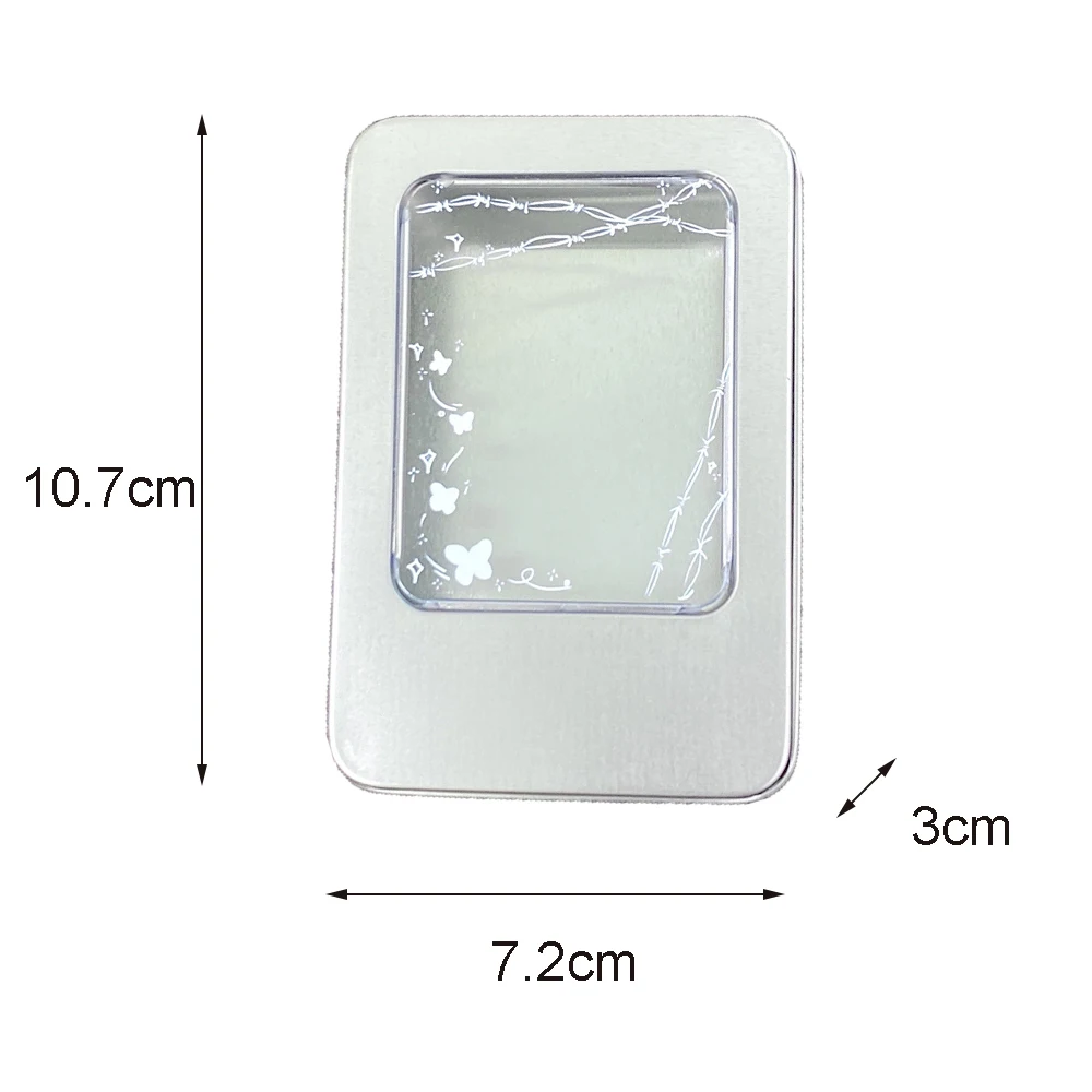 حامل صور Kpop ، صندوق تخزين بطاقات صفيح ، علبة ألبوم صور ، عرض حاوية المعبود ، منظم بطاقات ، أدوات مدرسية لسطح المكتب #6