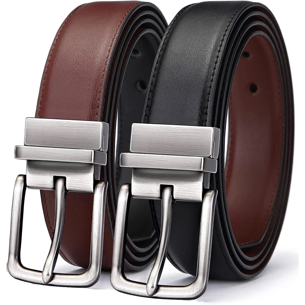 เข็มขัดหนังแท้แบบกลับด้านได้สำ - Belt Buckle Blank บทวิจารณ์และราคา