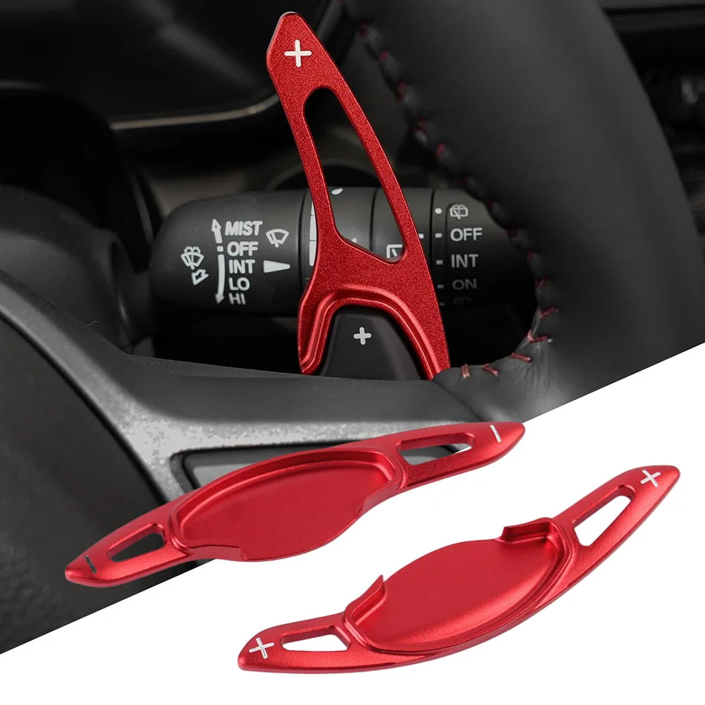 Shifter Paddles for Honda Civic 2022-2026,Accord/CR-V 2023-2026 Aluminium Car Steering Wheel DSG Gear Extend Accessories 2pcs