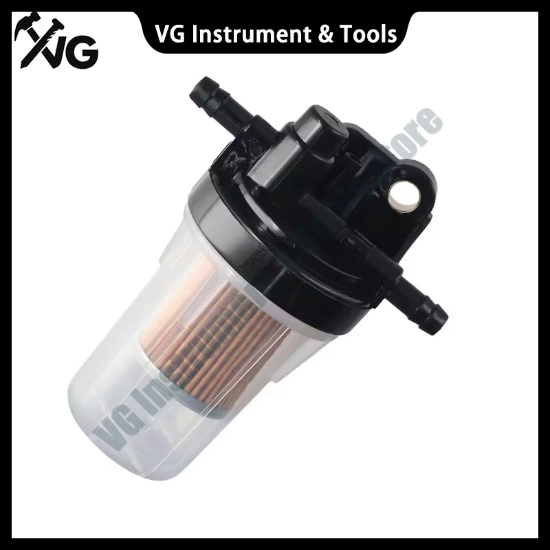 Топливный фильтр в сборе, 6A320-58862 6A320-58860 6A320-59912 Черный фильтр для Kubota B2710, B2910 B3030 B3200 B3300 B3350, B7400