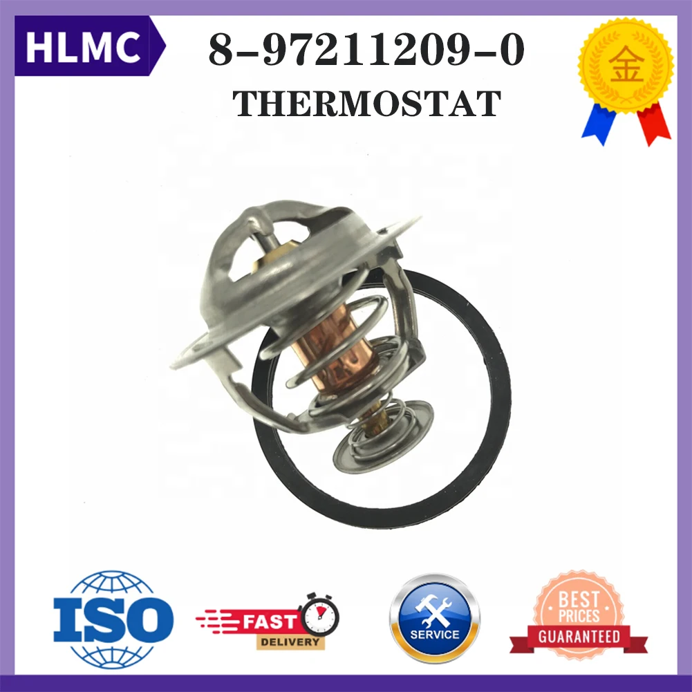 

Machinery Engine Spare Parts Thermostat For 4JG1 8-97211209-0 8972112090 For Sale