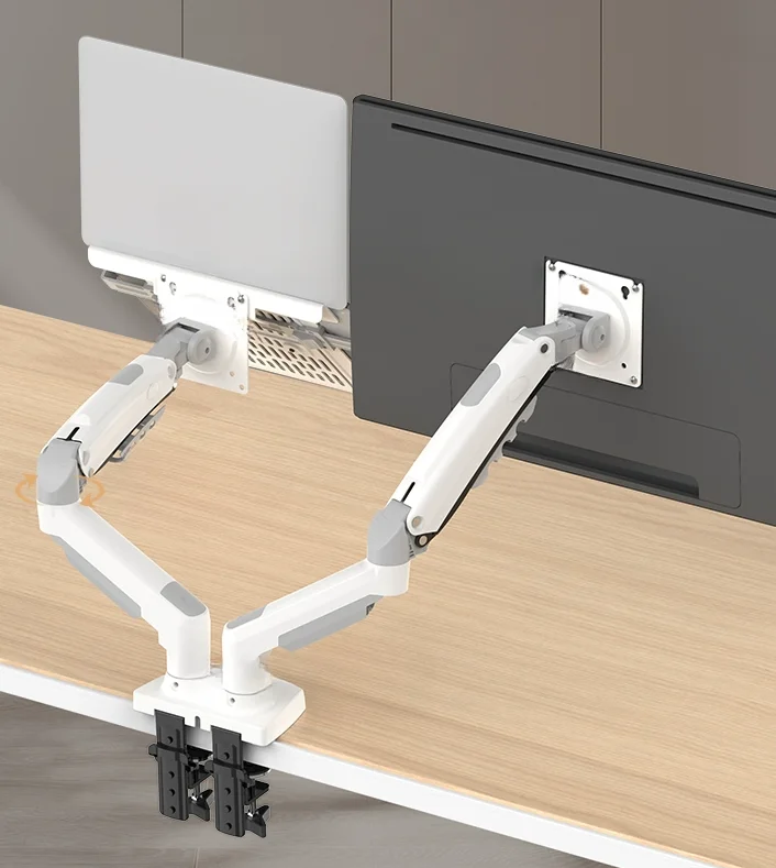 Desktop NB F160 + FP-2 Gas Spring Dual Arm for 17\