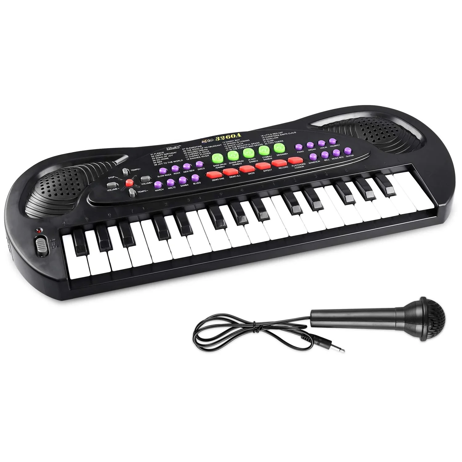 Kids Keyboard,32Keys Kids Piano Portable Electronic Musical Instrument Multi-Function Keyboard Piano,Instruments Gift Toy