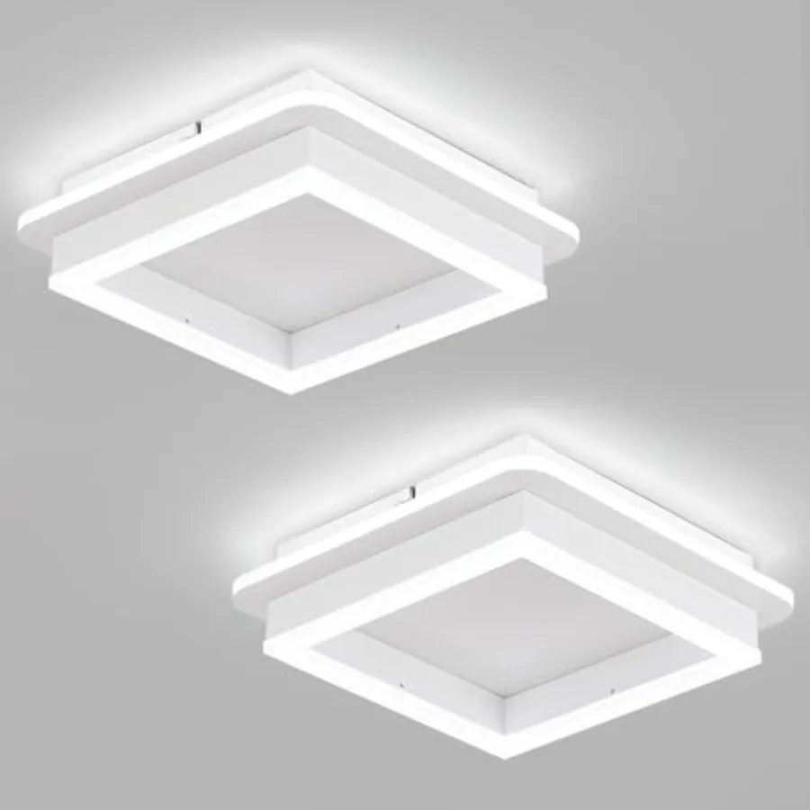 Modern Square Flush Mount LED Ceiling Light