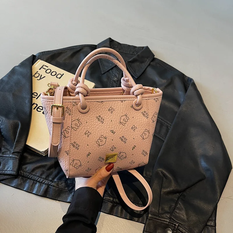 

2025 New Women's Print Tote Bag, Wide Adjustable Strap Crossbody Purse, Multi-Functional Shoulder Bag for Daily Use & Travel​