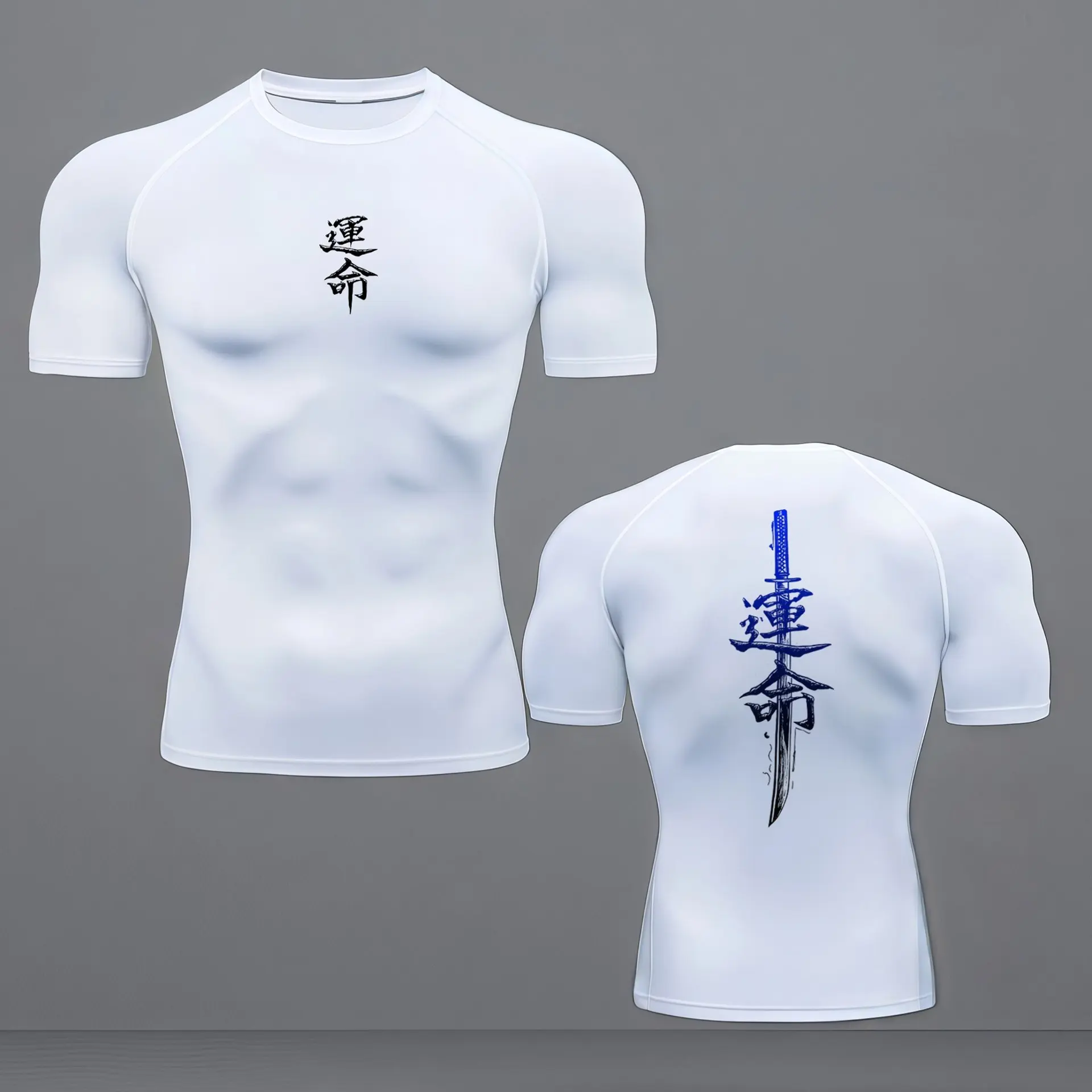New 2026 American style fast drying compression sportswear, running T-shirt, elastic fast drying sports jacket, fitness sportswe