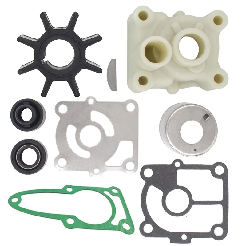 

AB61-Water Pump Impeller Repair Kit For Mercury For Outboard Mariner 9.9 10 15 20 HP EFI Seapro 333Cc 2-Cyl 8M0135821 8M0137849