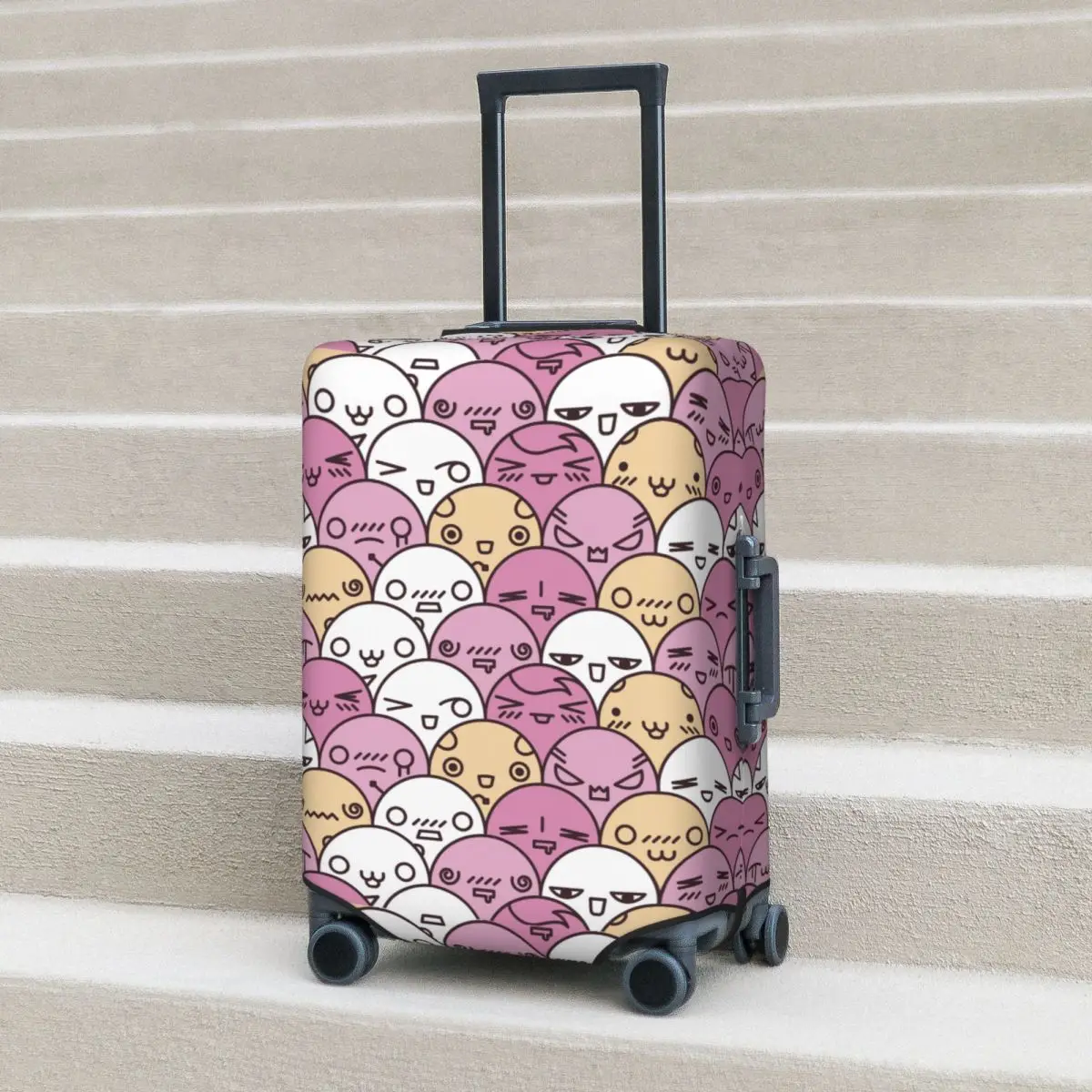 

Cute Cartoon Suitcase Cover Holiday Funny Strectch Luggage Case Business Protector Xmas Gift