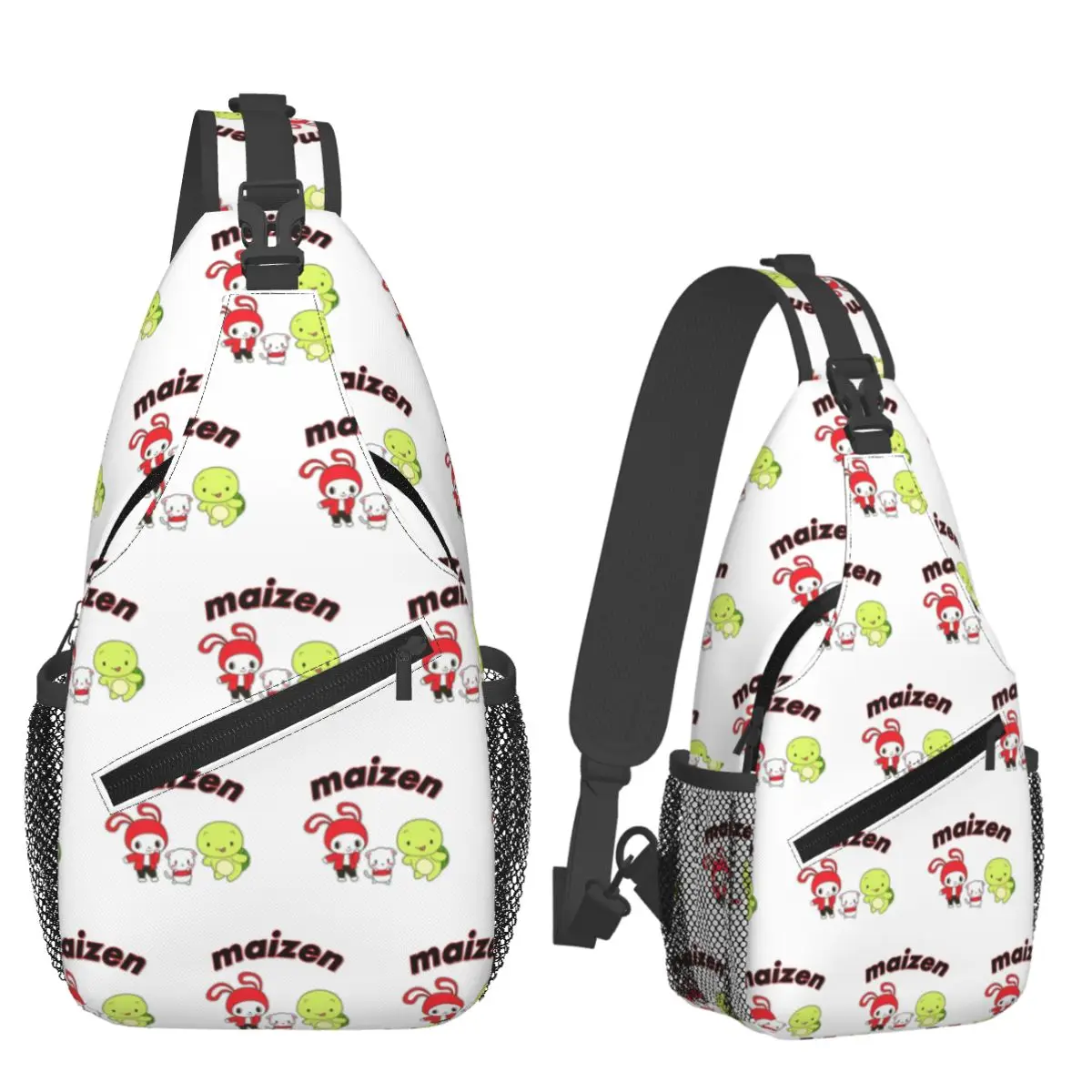 

Jj Mikey Maizen Chest Bag Men Sling Crossbody Backpack Chest Bag Travel Hiking Daypack Shoulder Bag