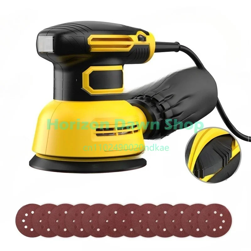 5 inch sandpaper machine speed control sander eccentric paint polishing machine woodworking wood furniture flat sander