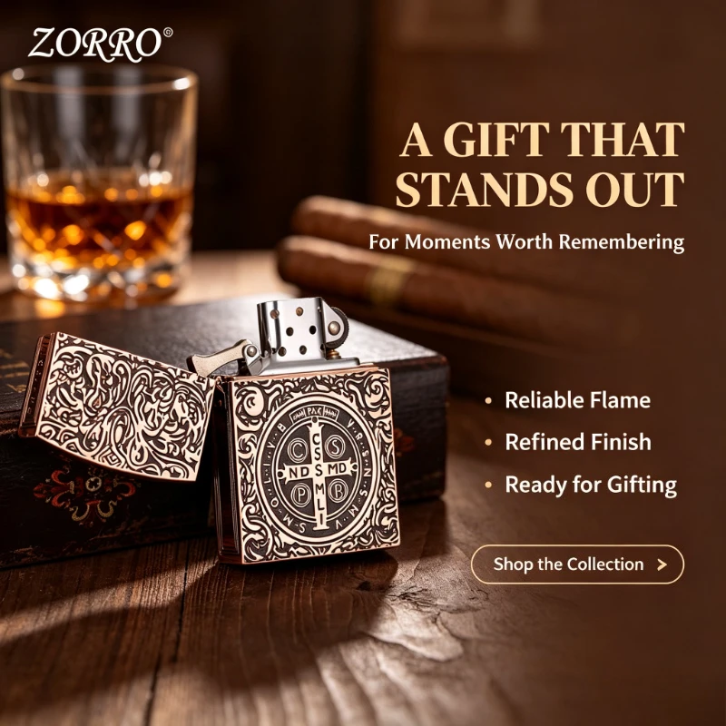 Zorro Kerosine Dakang Machine Lighter Constantine Heavy Armor Windproof Lighter Men's Retro Collection Gift
