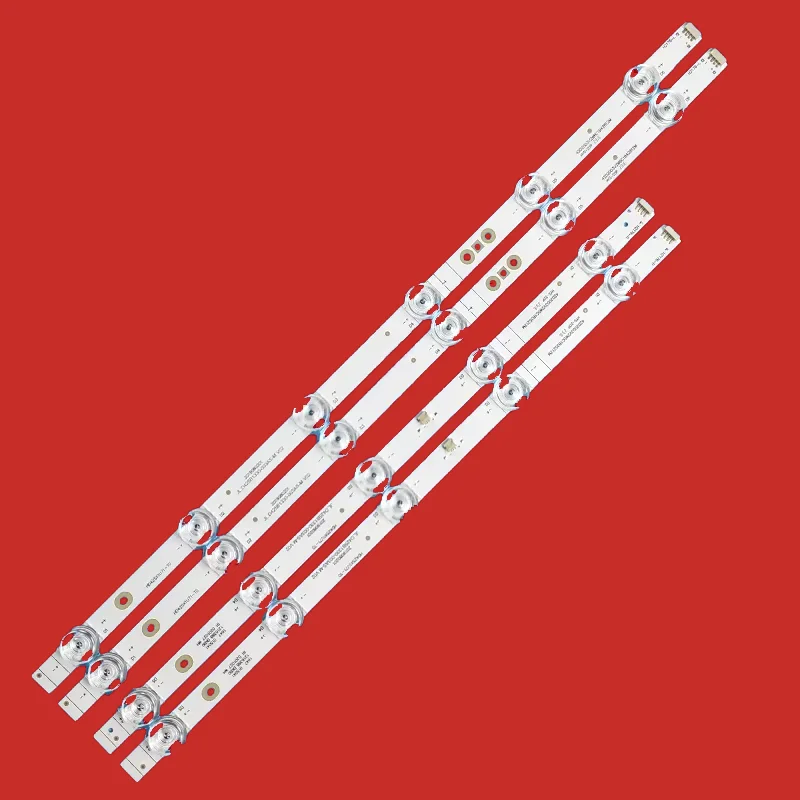 شريط LED لـ CRH-BX43X1U513030T0211069 HD425X1U51-T0L2 43A7100F 43AE7100FTUK HD430X1U81-TOL 43A7500F 43AE7000F HD430X1U81-T0L1 #2