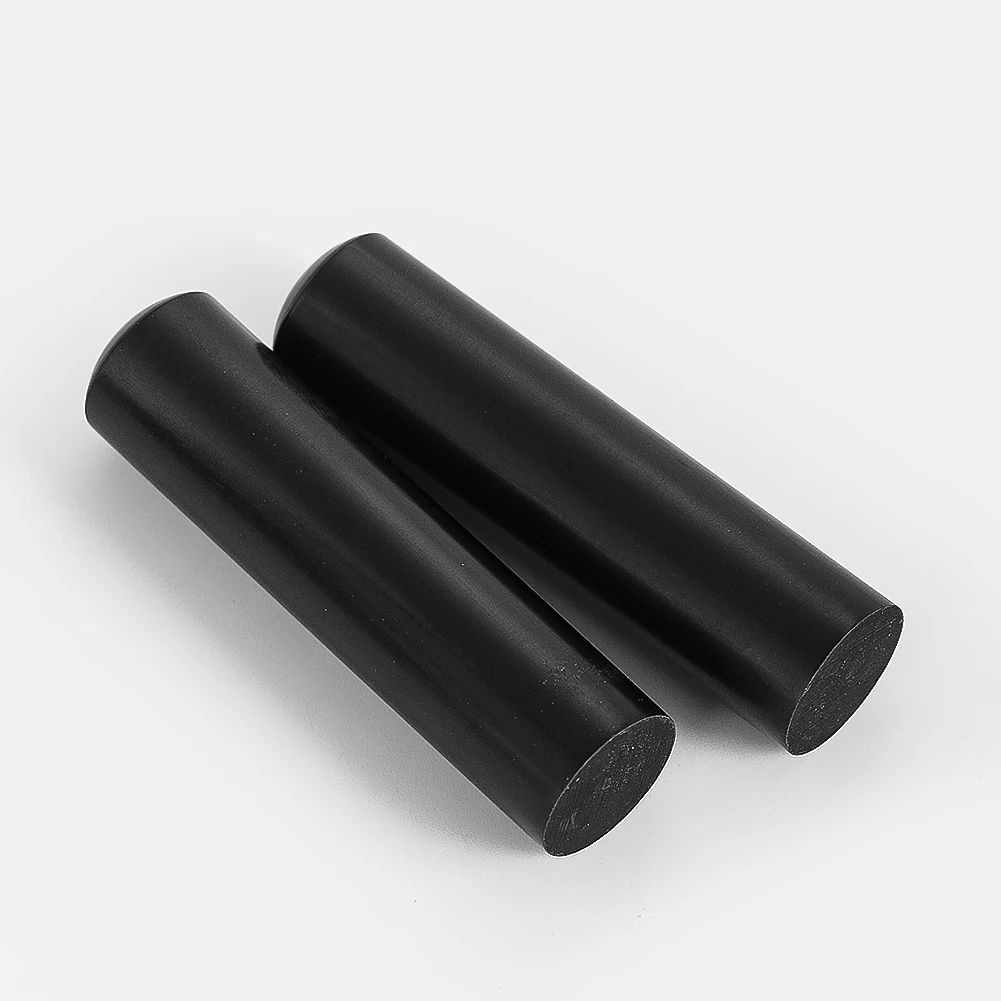 Ox Horn DIY Seal Making Material Black Buffalo Horn Stick Portable Chinese Calligraphy Painting DIY Name Seal Craft Collection