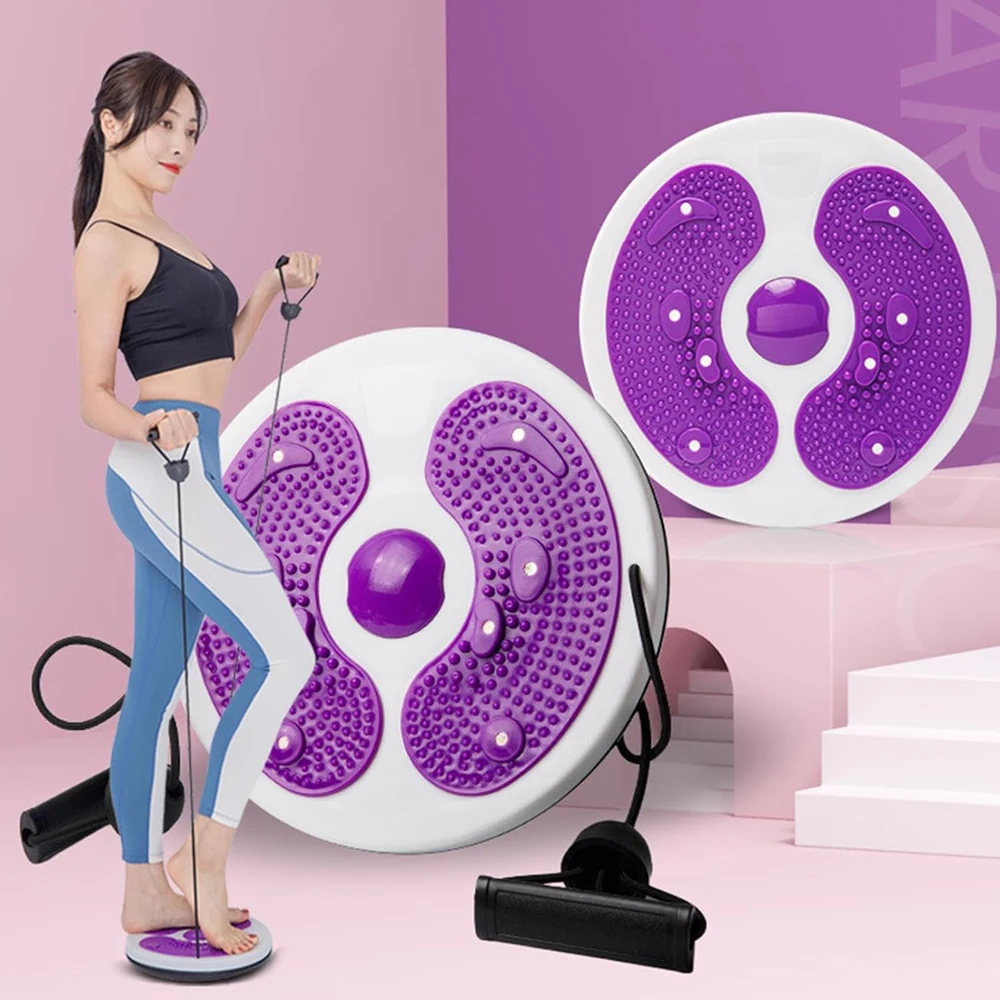 Magnet Waist Twisting Disc Fitness Balance Board Weight Lose Trainer Magnetic Massage Wriggling Plate Twister Exercise Equipment