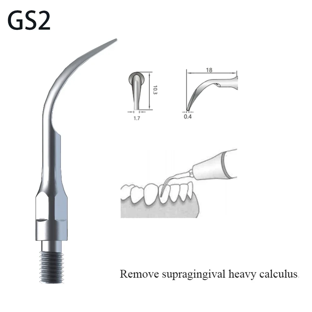 1 Set Dental Ultrasonic Scaler Tips for SIRONA PerioScan PerioSonic L/TL Dental Scaler Handpiece Dentistry Materials Kit Tools