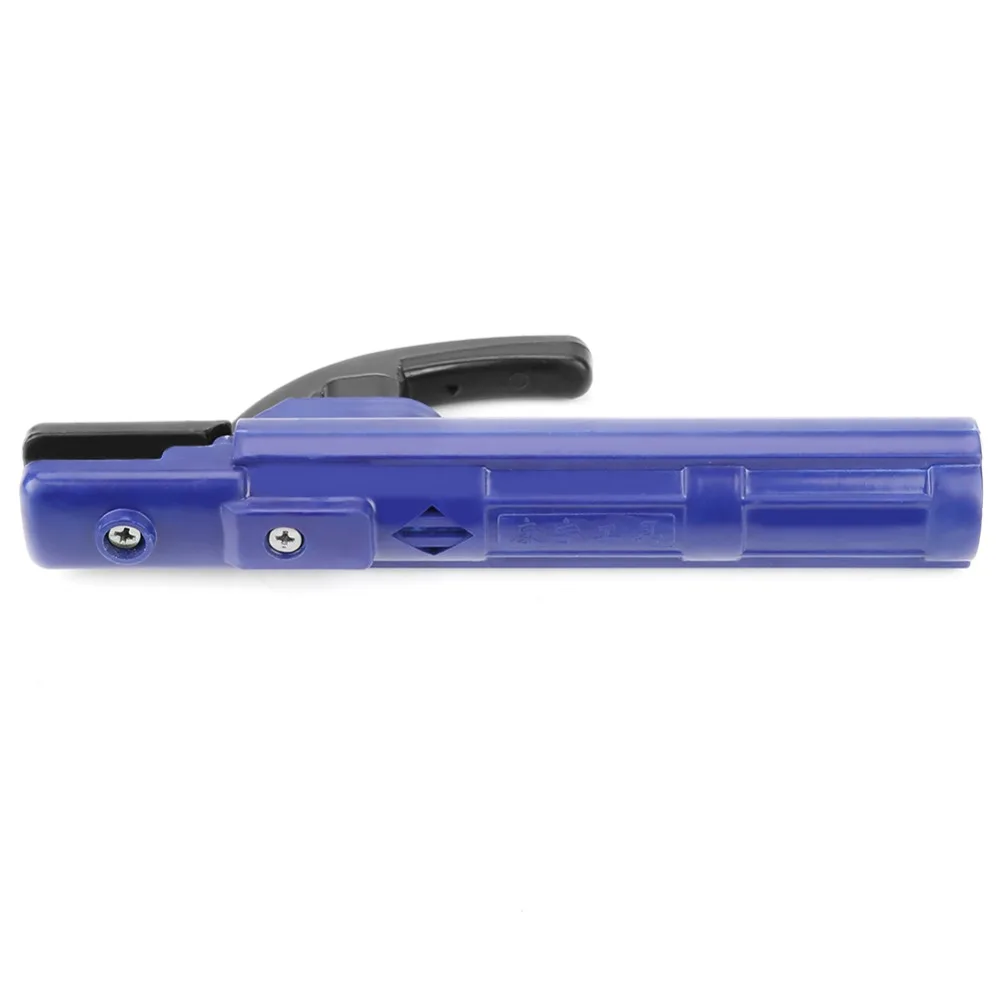 300A Welding Electrode Holder Blue Handle ​ 8.1 inch Welding Clamp ​Copper Stick Welder Clamp