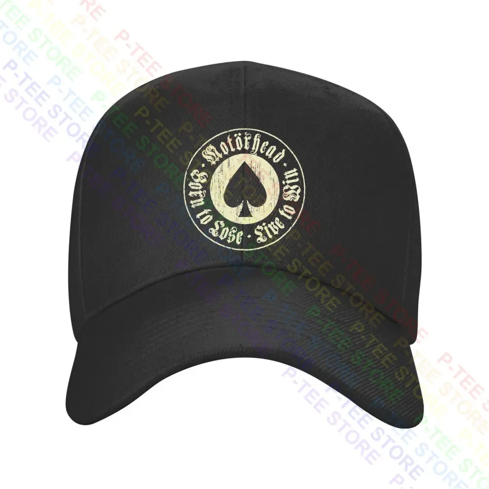 Moterhead Born To Lose Live To Sin Ace Of Spades Baseball Cap Snapback Caps Knitted Bucket Hat