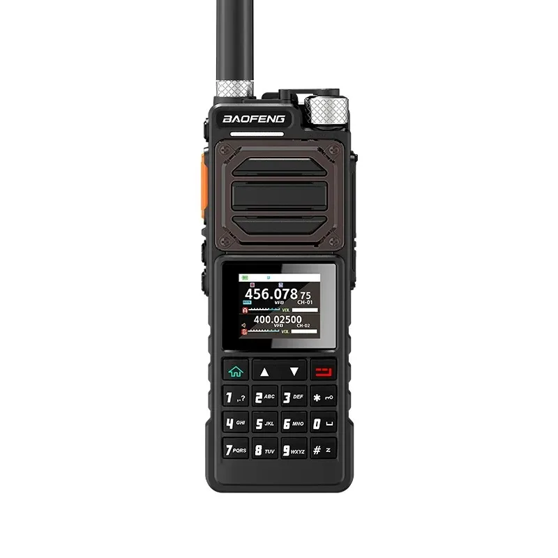 BAOFENG UV-25 10W Radioamatore portatile GPS 5200mAh Batteria UHF VHF Ricevitore multibanda tattico