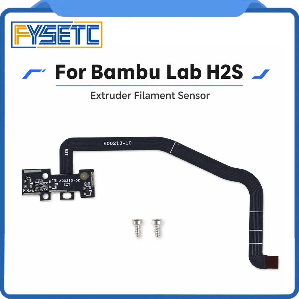Capteur de filament d'extrudeuse pour imprimante 3D Bambu Lab H2S, capteur de détection de filament, câble de remplacement